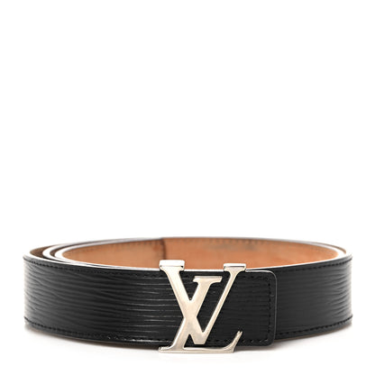 Louis Vuitton Epi LV Initiales Belt 90 36 Black 1 of 8