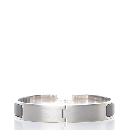 Hermes Matte Enamel Narrow Clic Clac HH Bracelet T6 Etain 3 of 6