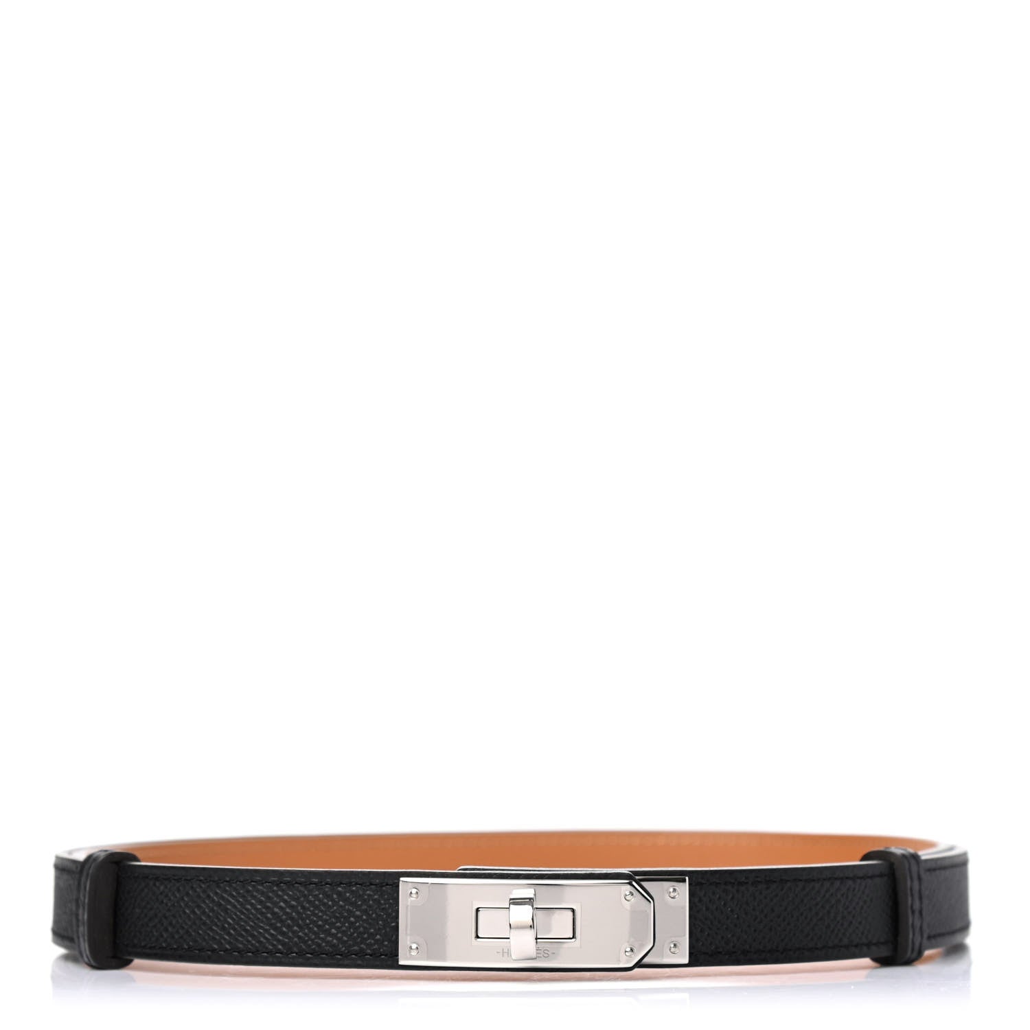 Hermes Epsom Kelly Belt Black 1 of 4