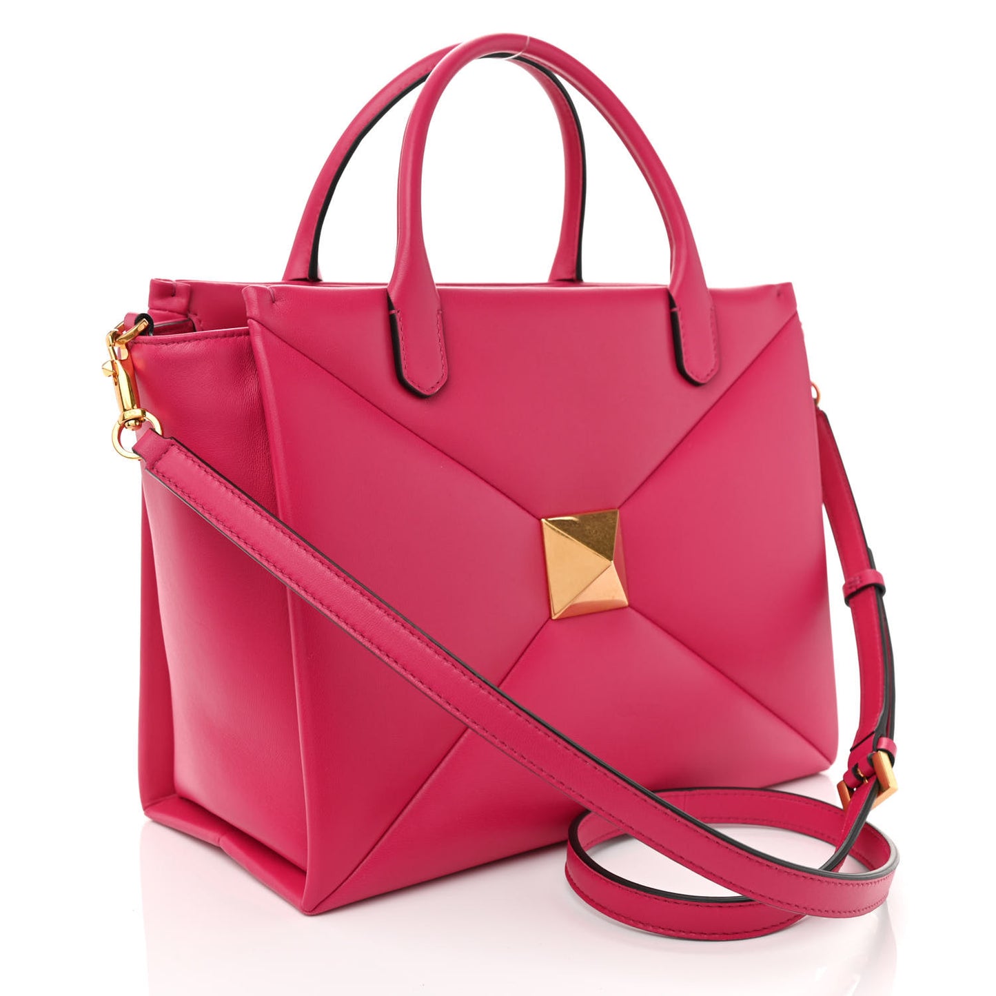 Nappa Medium One Stud Handbag Blossom