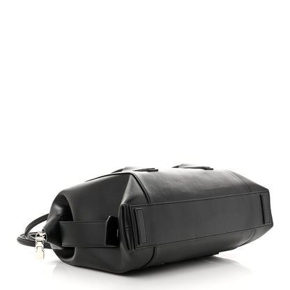 Givenchy Smooth Calfskin Medium Antigona Lock Duffle Bag Black 4 of 11