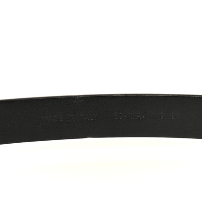 Christian Dior Calfskin Saddle Belt 90 Black 11 of 12