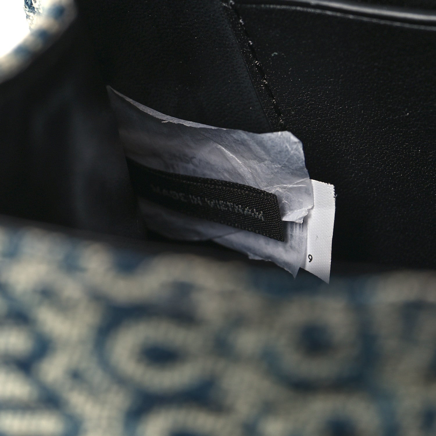 Marc Jacobs Denim Monogram The St Marc Mini Top Handle Bag Blue 7 of 10