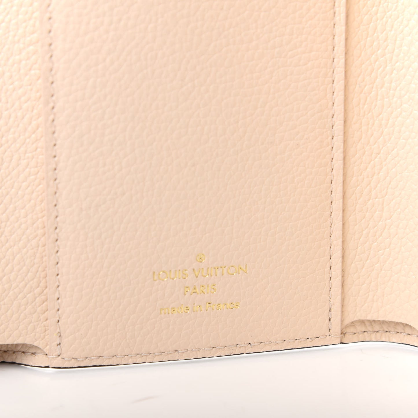 Empreinte Monogram Giant Victorine Wallet Creme Bois De Rose
