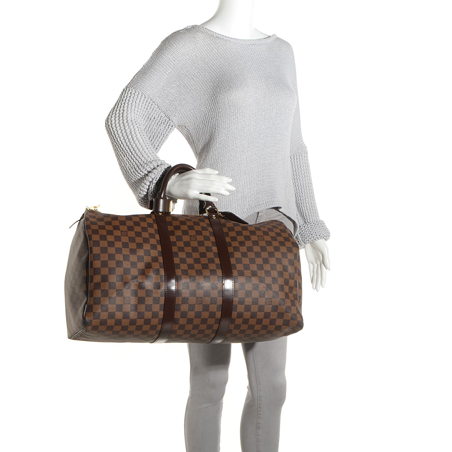 Louis Vuitton Damier Ebene Keepall 45 2 of 7