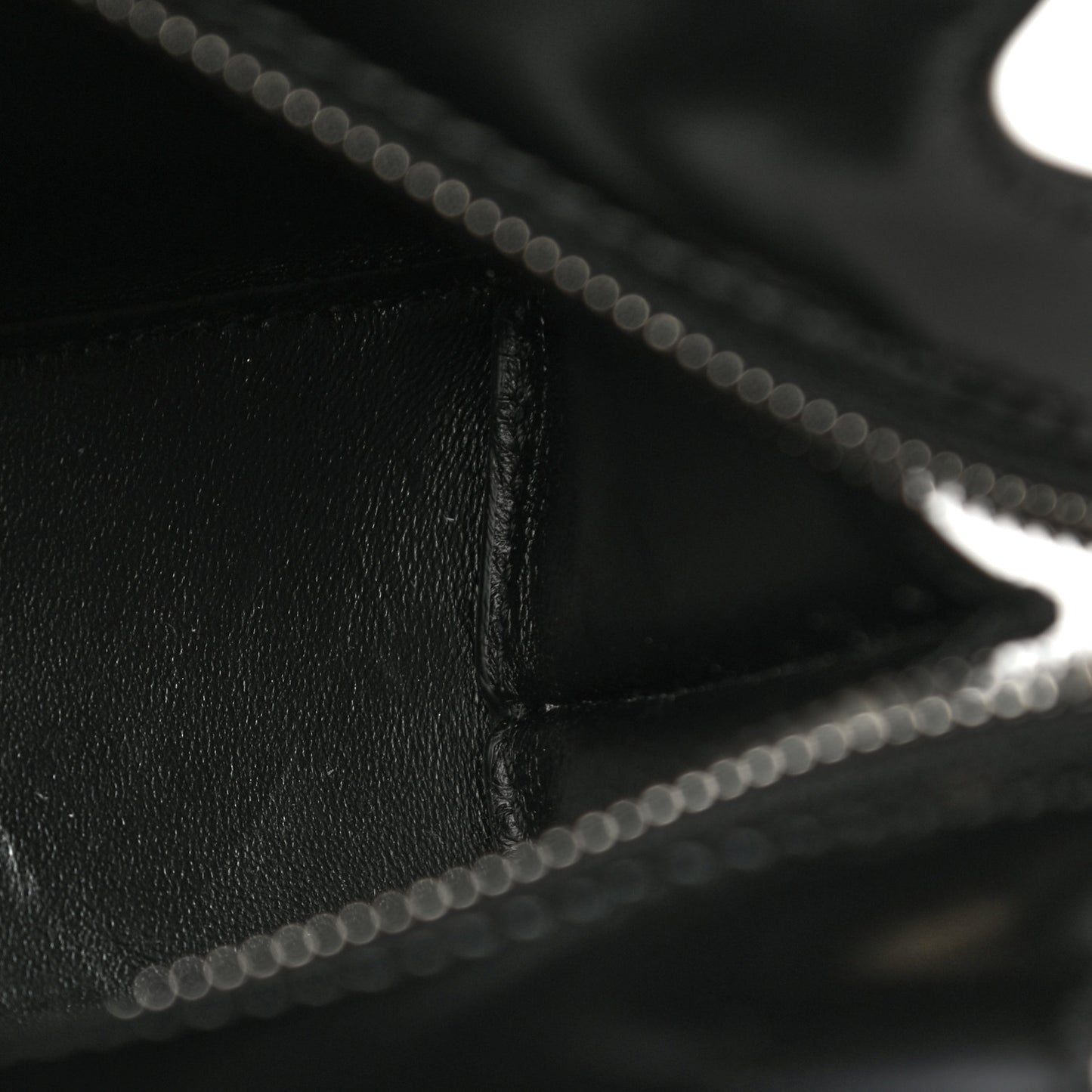 Shiny Calfskin Neo Classic Hardware Nano City Crossbody Black