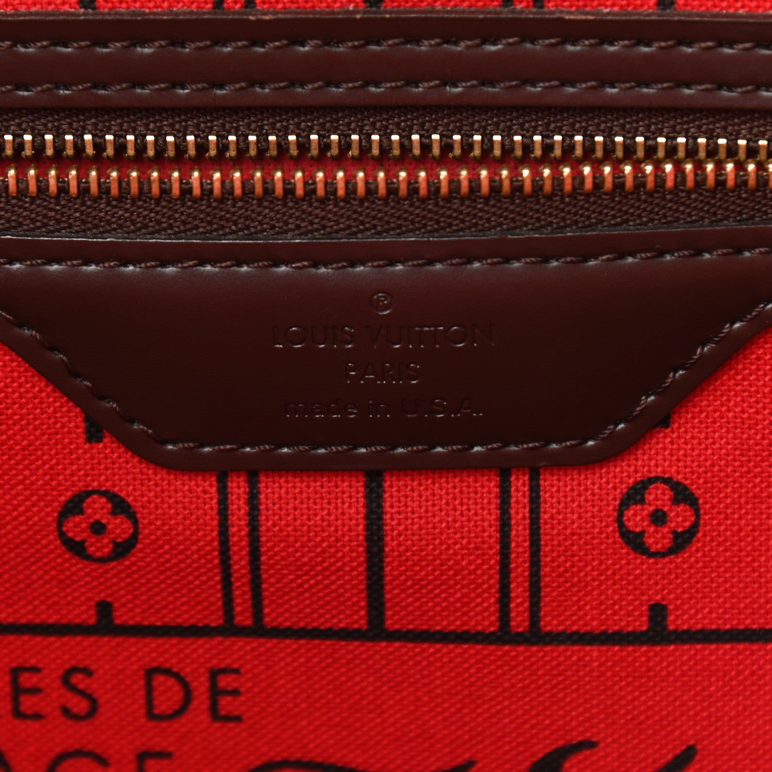 Louis Vuitton Damier Ebene Neverfull MM 6 of 11