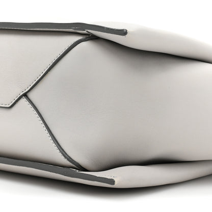 Celine Smooth Calfskin Medium Tri-Fold Bag Pearl Grey 10 of 14