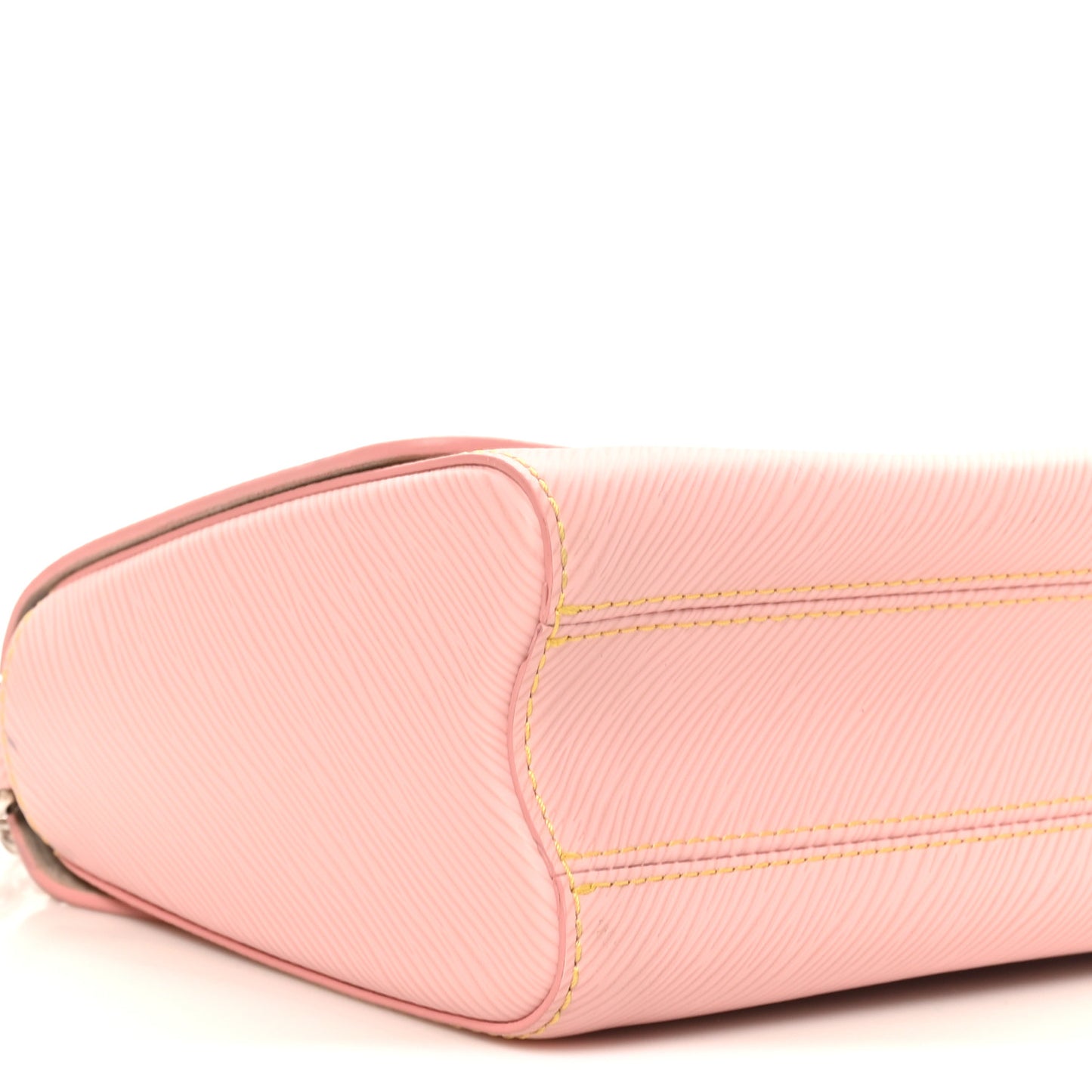 Epi Twist Shoulder Bag MM Rose Ballerine