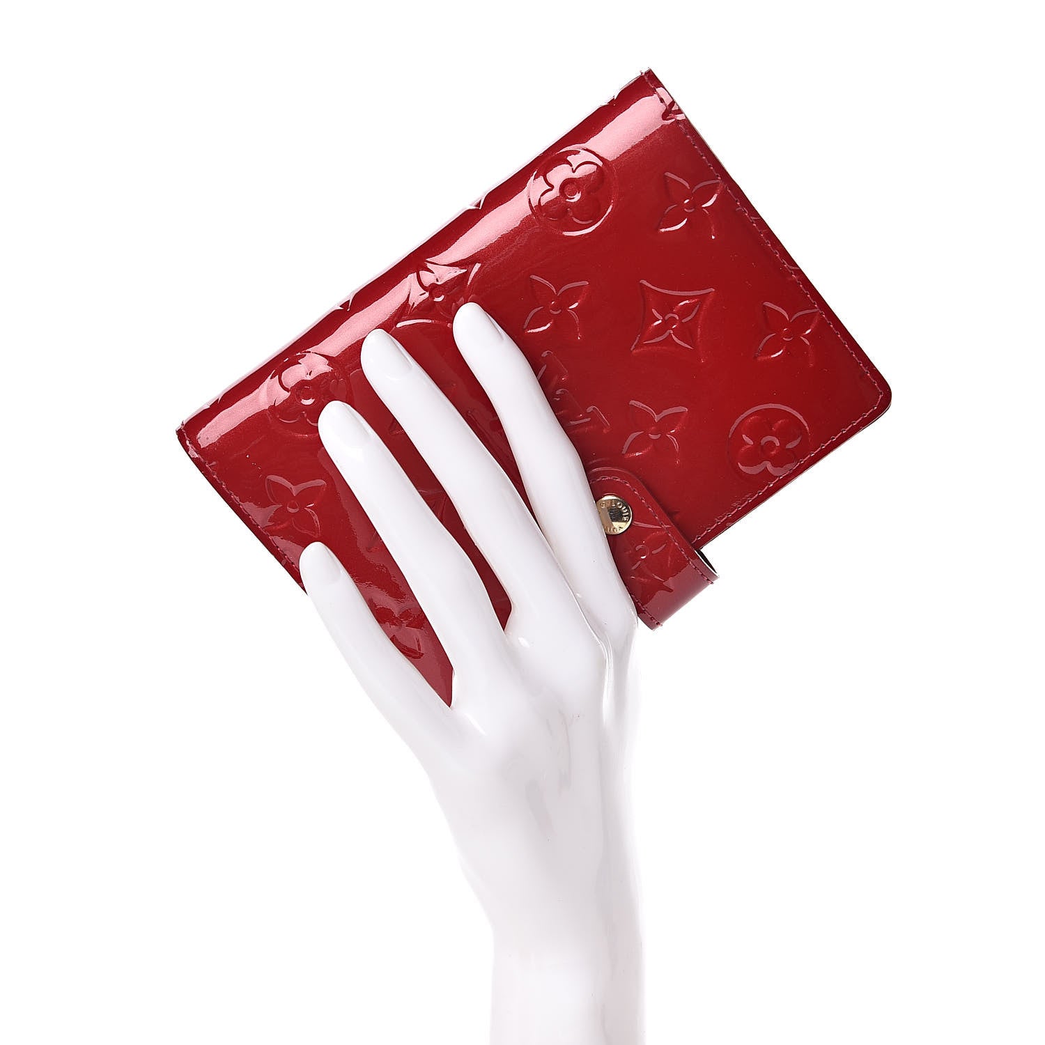 Louis Vuitton Vernis Small Ring Agenda Cover Pomme D'Amour 2 of 9