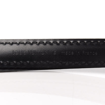 Louis Vuitton Calfskin 16mm Adjustable Shoulder Strap Black 4 of 4