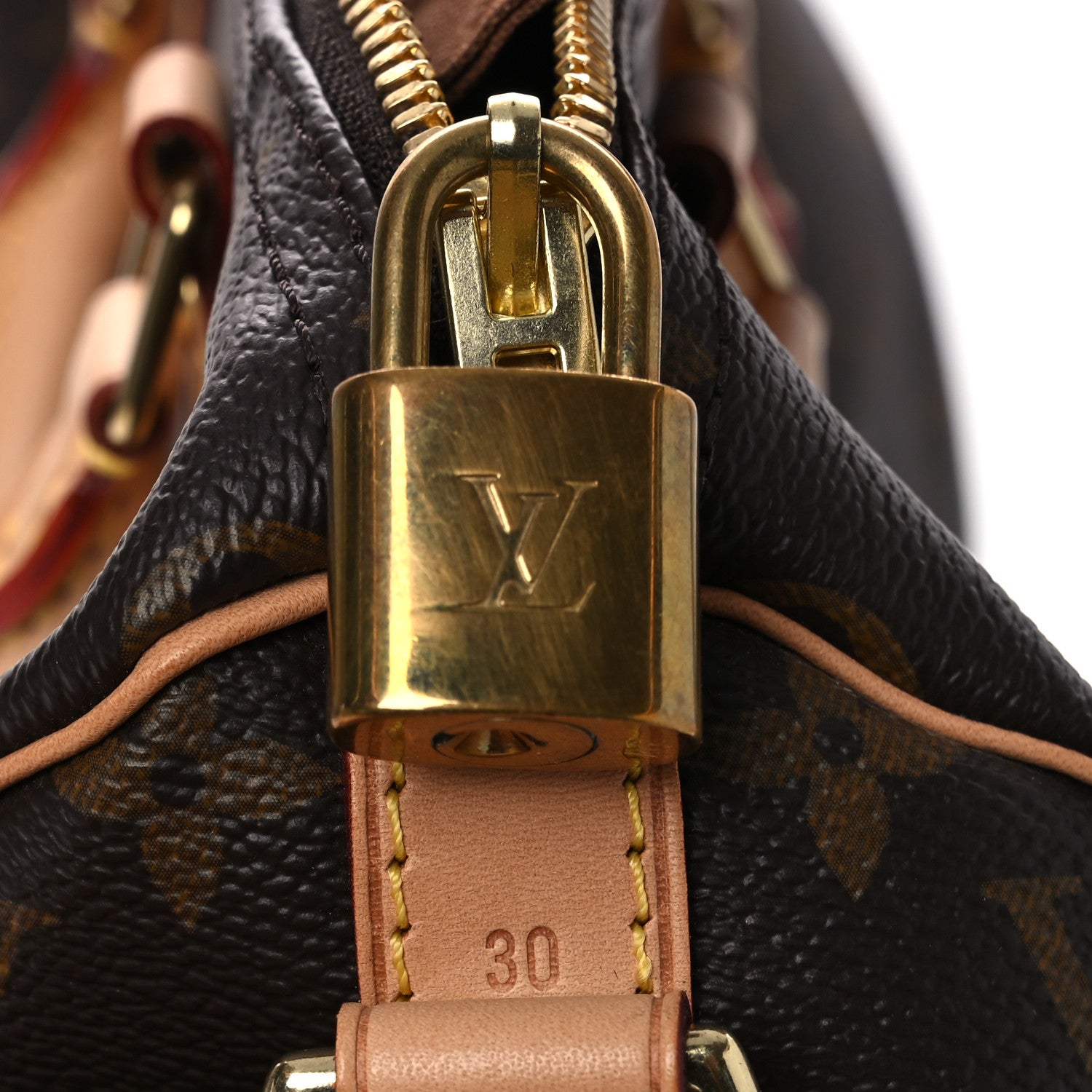 Louis Vuitton Monogram Speedy Bandouliere 30 7 of 13