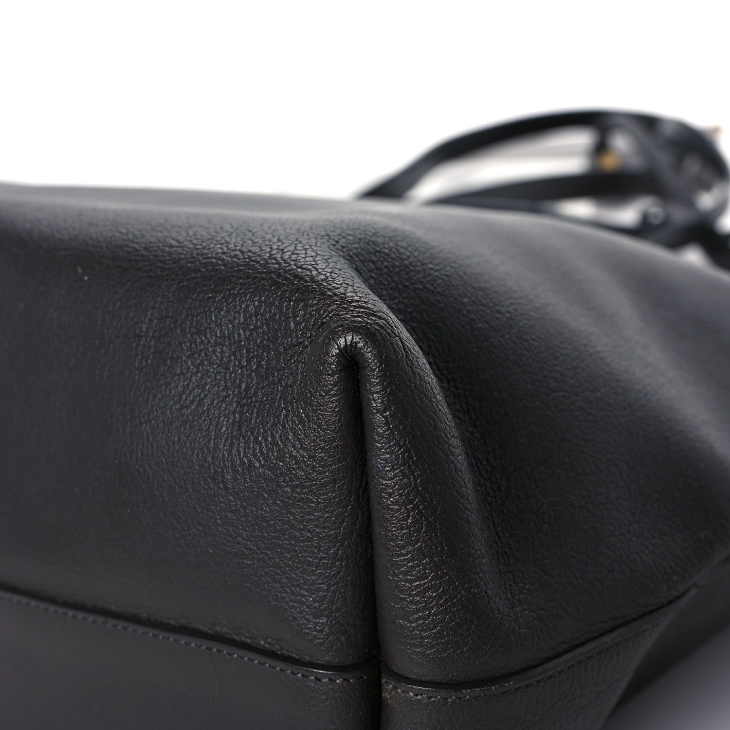 Saint Laurent Calfskin Large Shopping Tote Fog 11 of 13