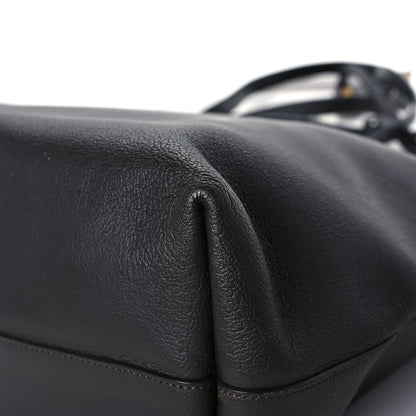Saint Laurent Calfskin Large Shopping Tote Fog 11 of 13