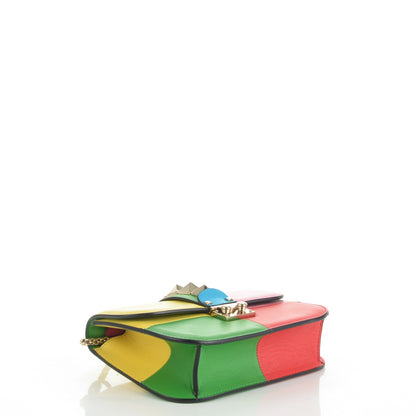 Valentino Garavani Vitello Small Glam Lock Rockstud Flap Multicolor 4 of 7