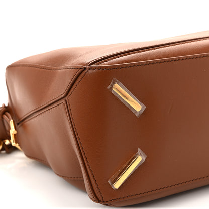 Loewe Nappa Lambskin Small Featherlight Puzzle Bag Pecan 8 of 9