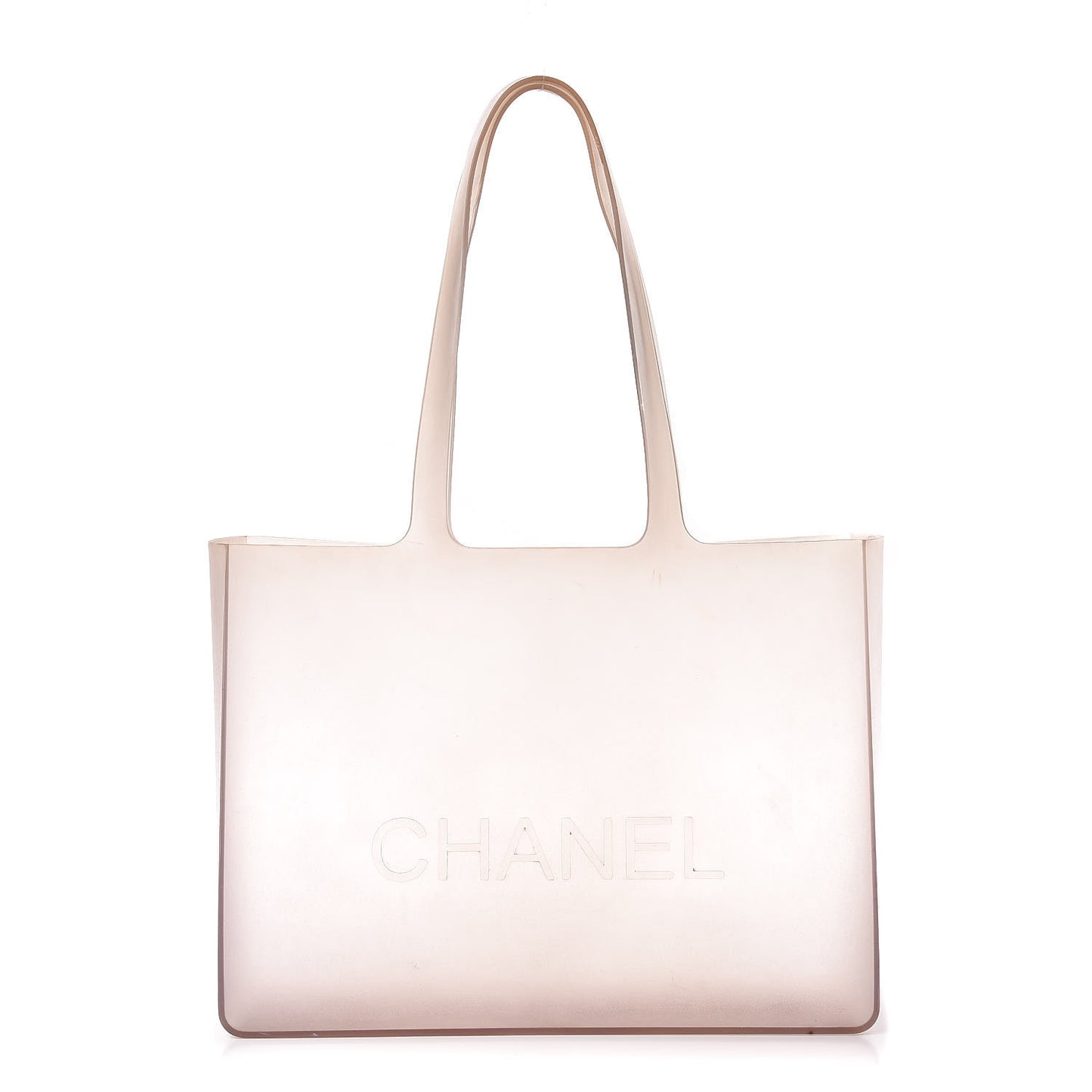 Jelly Rubber Tote Gray