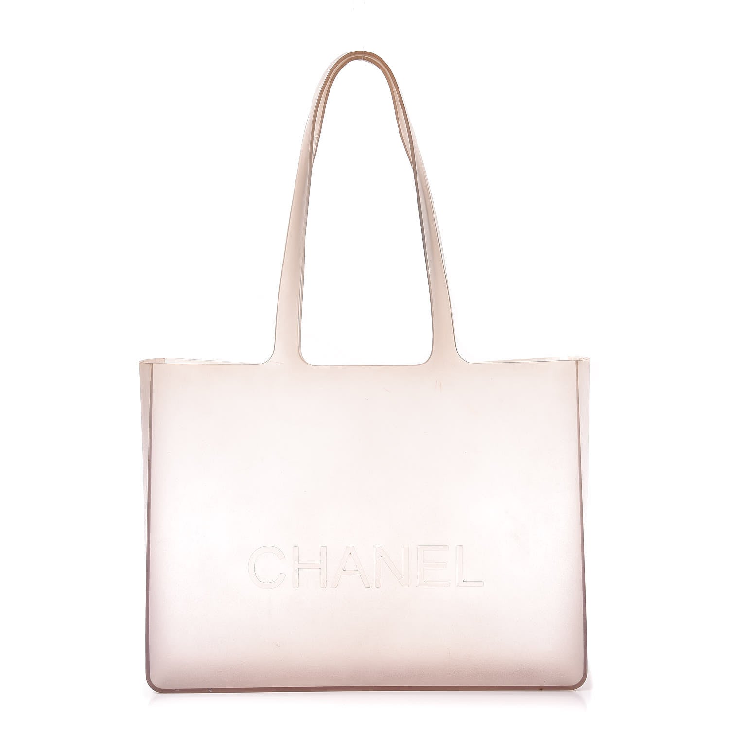 Chanel Jelly Rubber Tote Gray 1 of 20