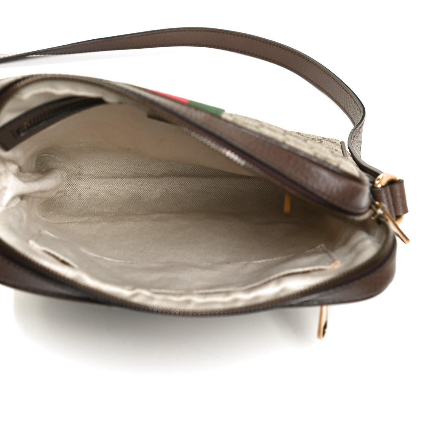 Gucci GG Supreme Monogram Web Small Ophidia Messenger Bag Brown 5 of 12