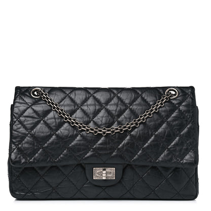 Chanel Aged Calfskin Quilted 2.55 Reissue 226 Flap Black 1 of 13