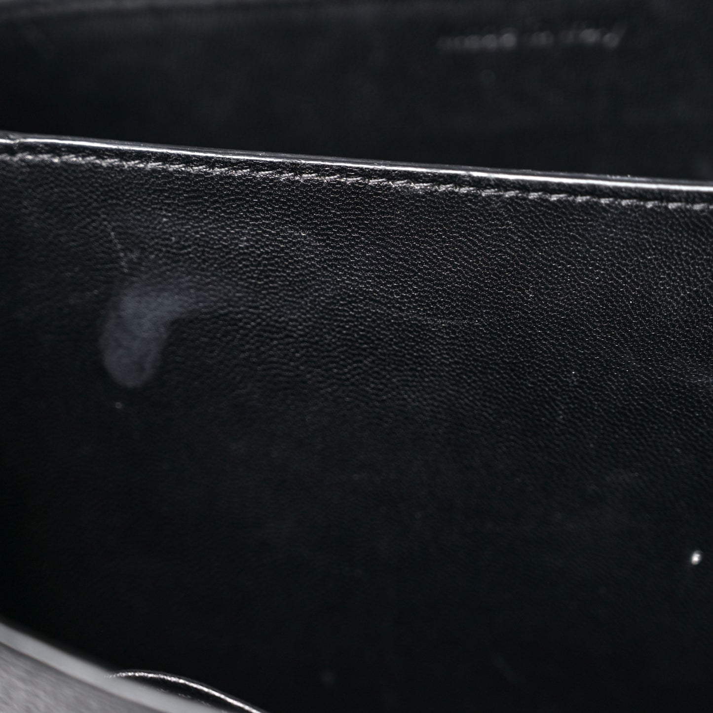 Goatskin Medium Classic Box Flap Bag Black
