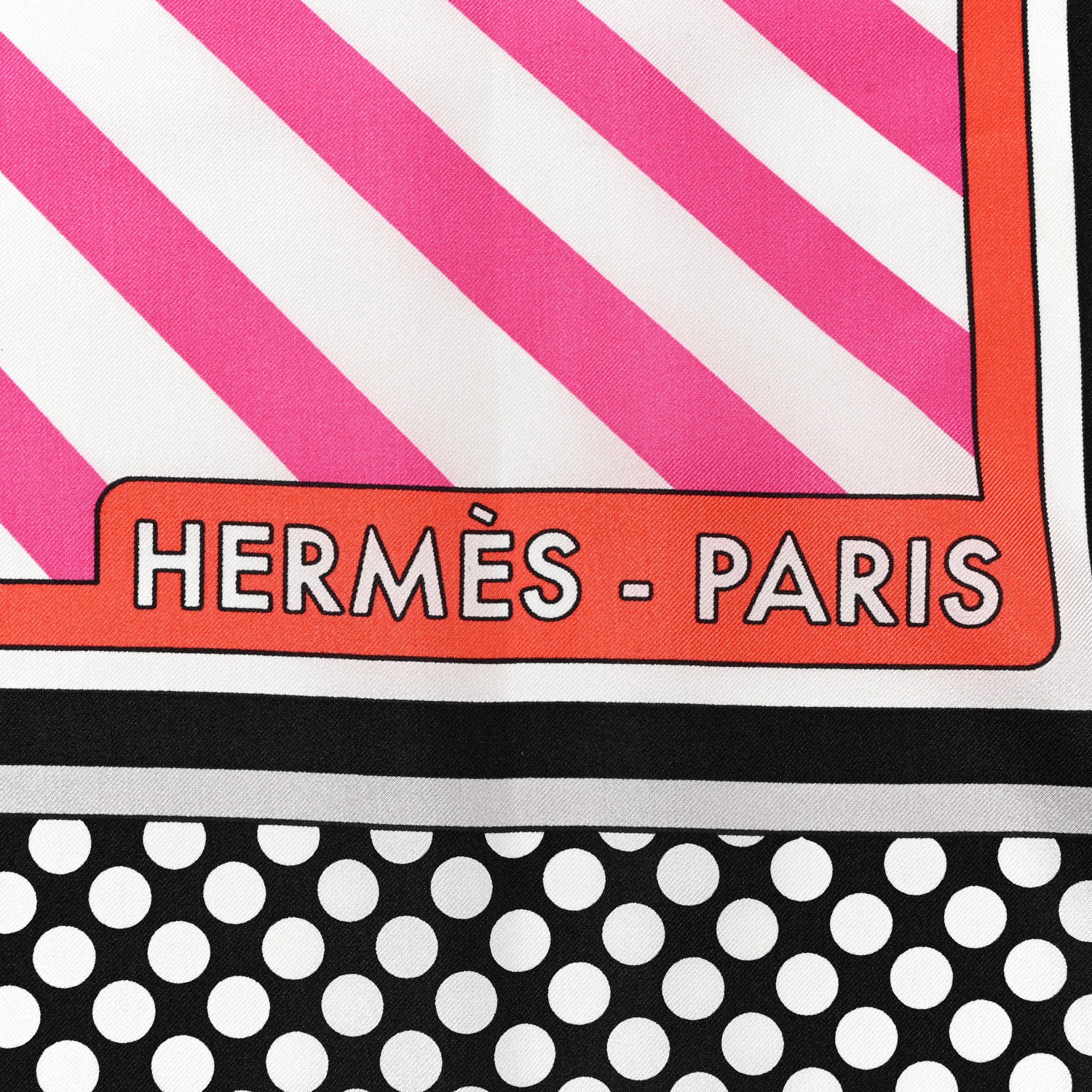 Hermes Silk Pegase Pop Scarf 140 Indigo Rose Multicolor 2 of 7