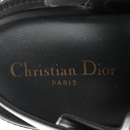 Christian Dior Lambskin Dioract 10mm Sandals 39.5 Black 7 of 11