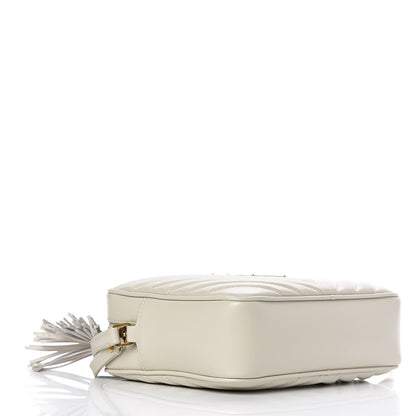 Saint Laurent Calfskin Matelasse Monogram Lou Camera Bag Crema Soft 4 of 9