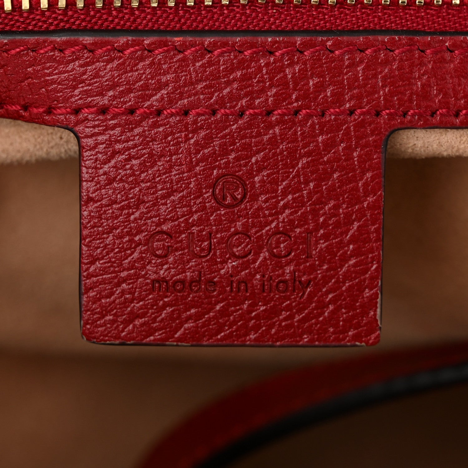 Gucci GG Supreme Monogram Flora Web Medium Ophidia Boston Red 6 of 11