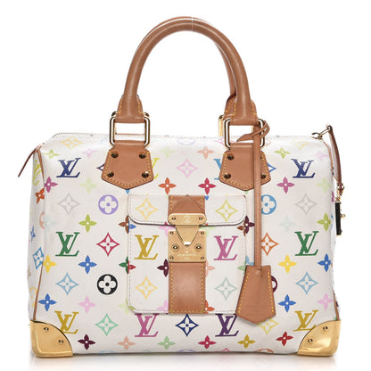 Louis Vuitton Monogram Multicolor Speedy 30 White 1 of 9