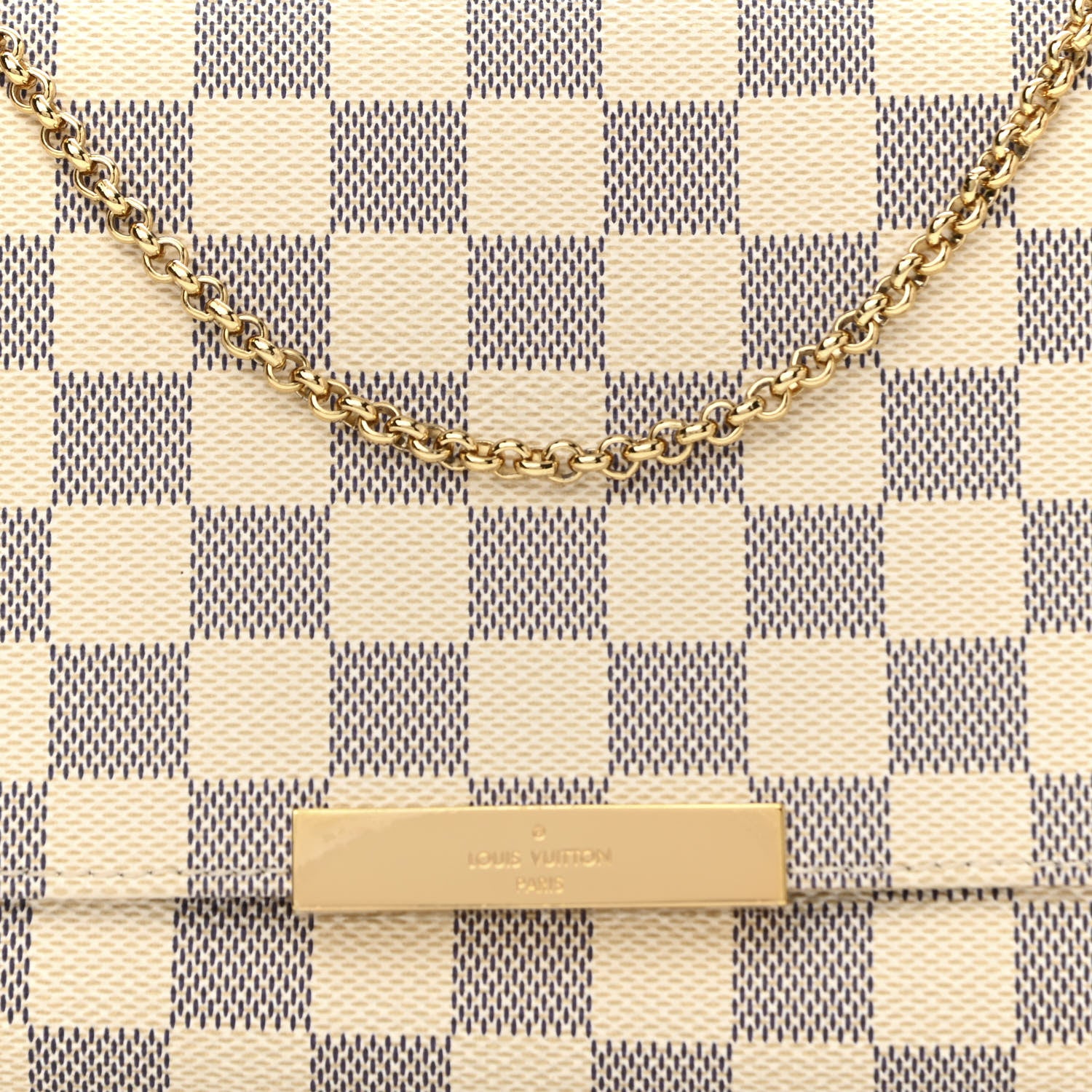 Louis Vuitton Damier Azur Favorite MM 9 of 12