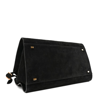 The Row Suede Soft Margaux 15 Black 4 of 9