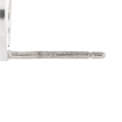 Tiffany Sterling Silver Triple Circle Dangle Earrings 4 of 5