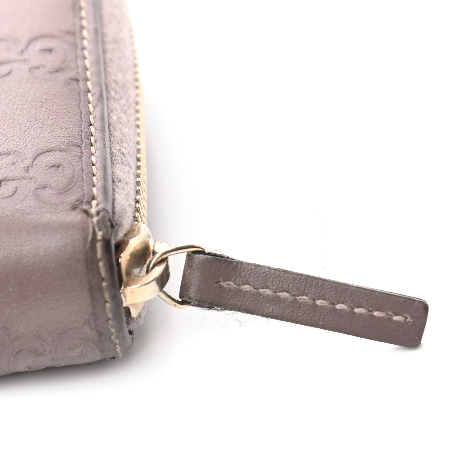 Gucci Guccissima Princy Zip Around Wallet Purple 11 of 12