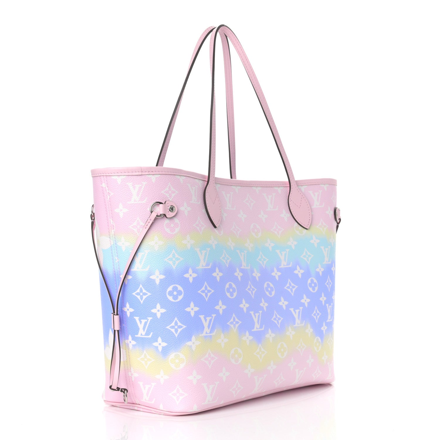 Louis Vuitton Monogram Escale Neverfull MM Pastel 3 of 11