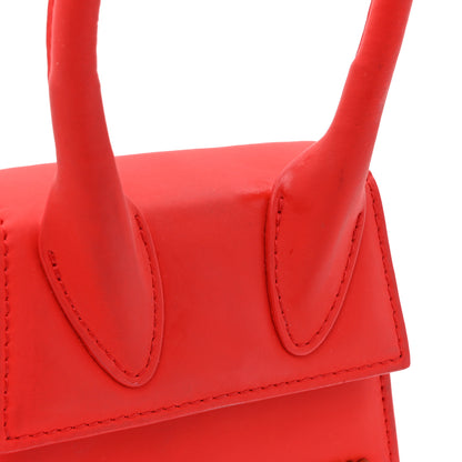 Jacquemus Rubberized Calfskin Le Chiquito Moyen Red 11 of 19