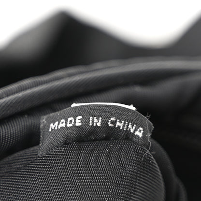 Prada Tessuto Nylon Double Pocket Belt Bag Black 7 of 10