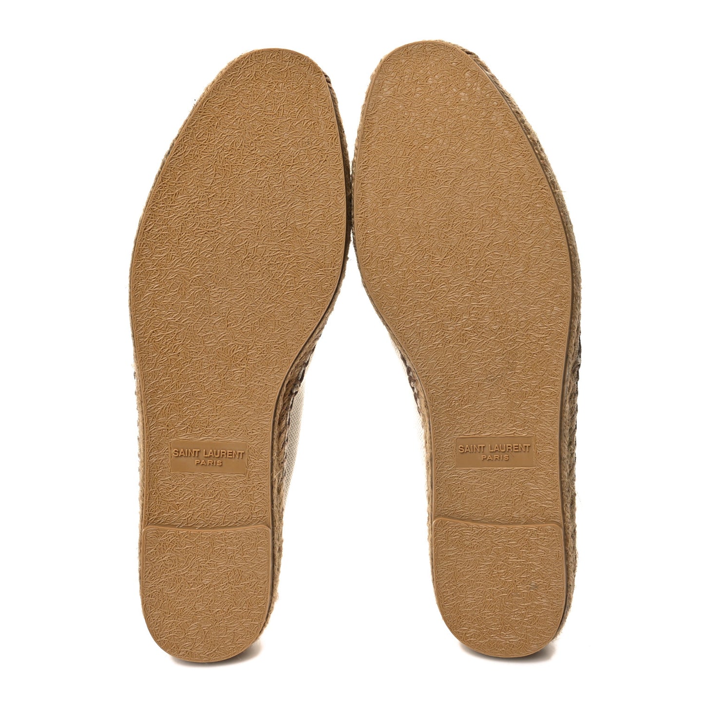 Canvas Nappa Elba Light Logo Embroidered Espadrilles 41 Ecru