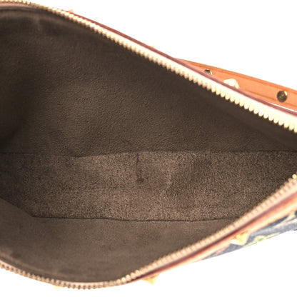 Louis Vuitton Monogram Multicolor Pochette Accessories Black 5 of 11