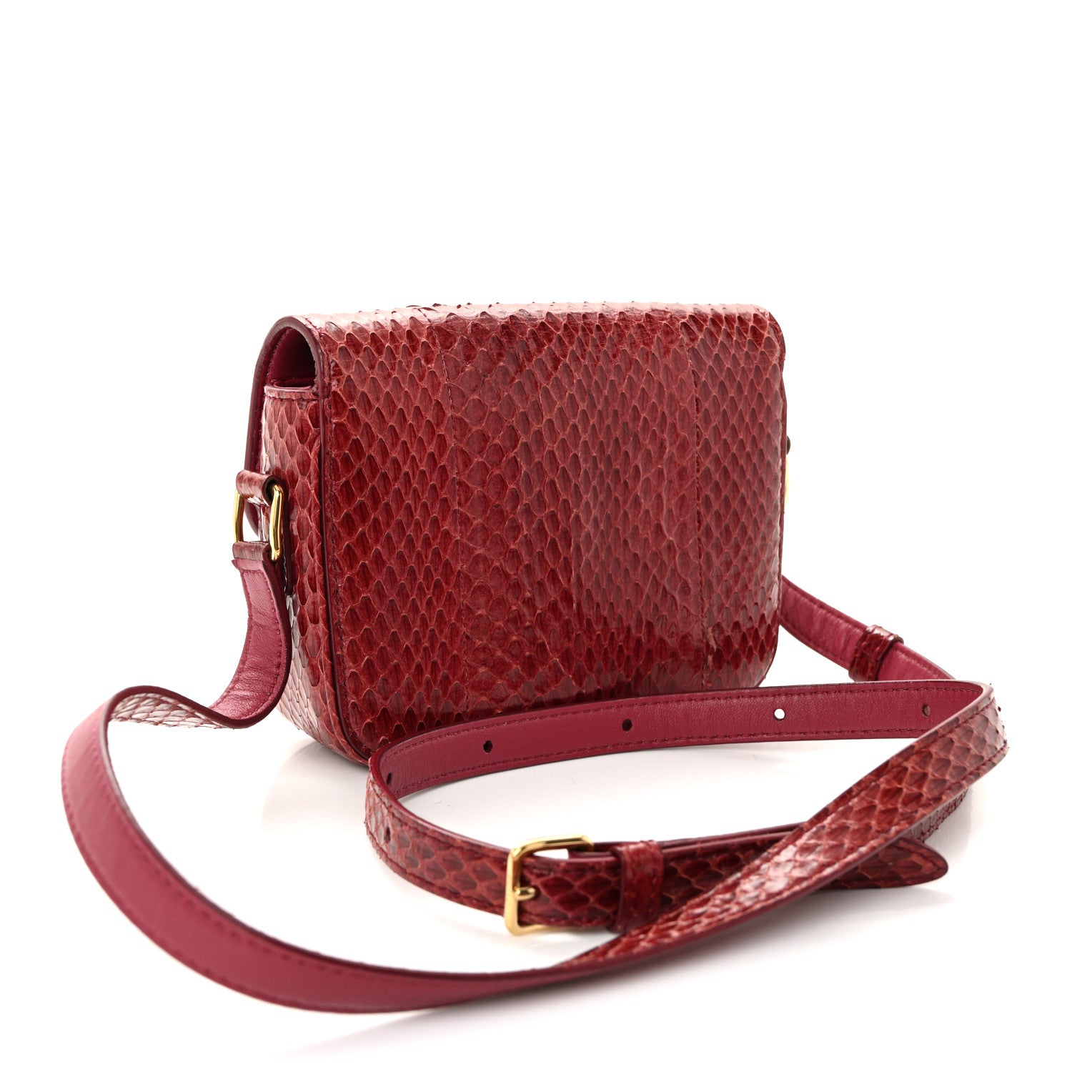 Celine Watersnake Teen Triomphe Ruby 3 of 11
