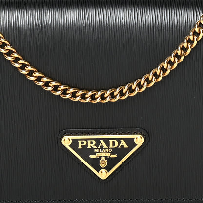 Prada Vitello Move Triangle Logo Miniborse Black 7 of 9