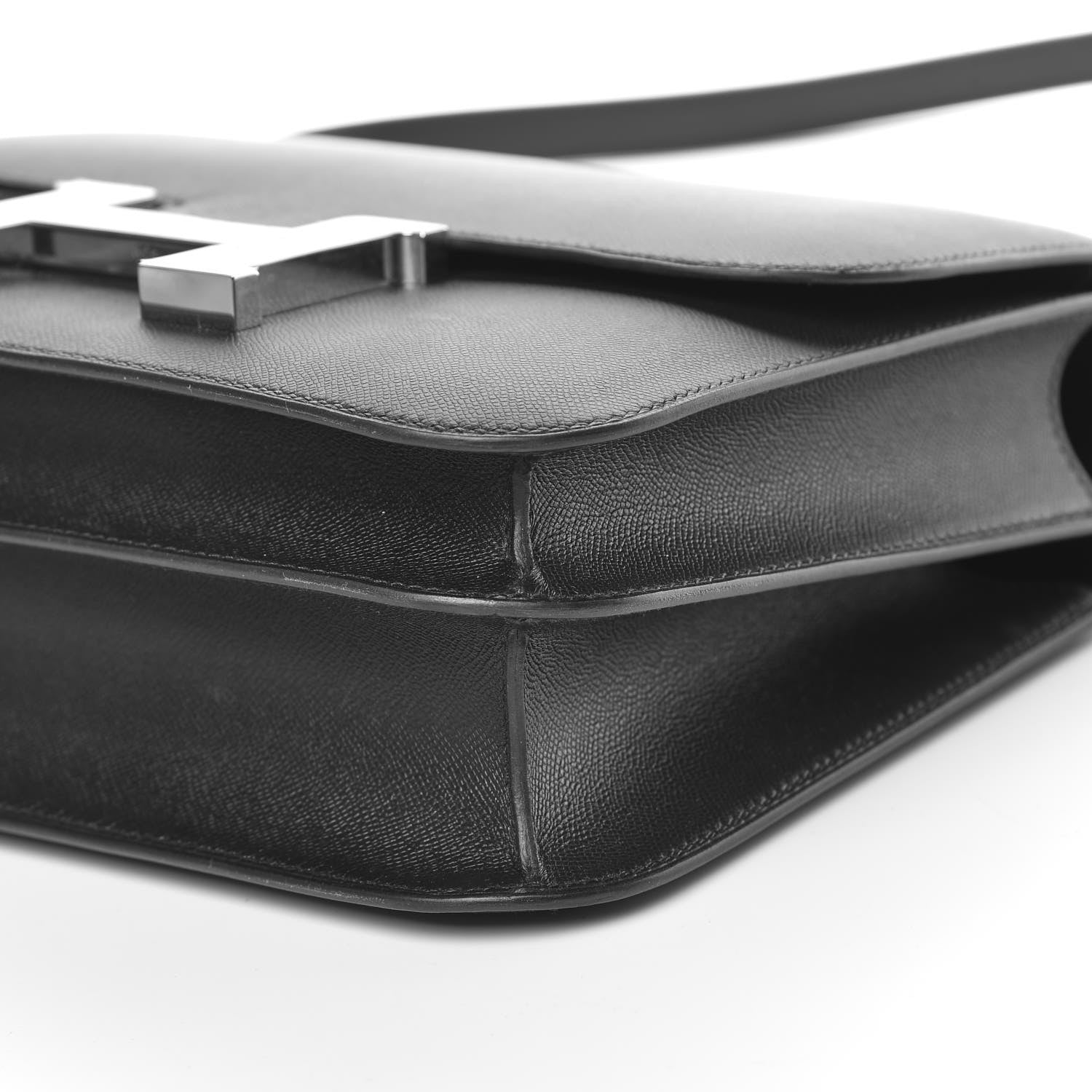 Hermes Grained Monsieur Constance 24 Black 9 of 29