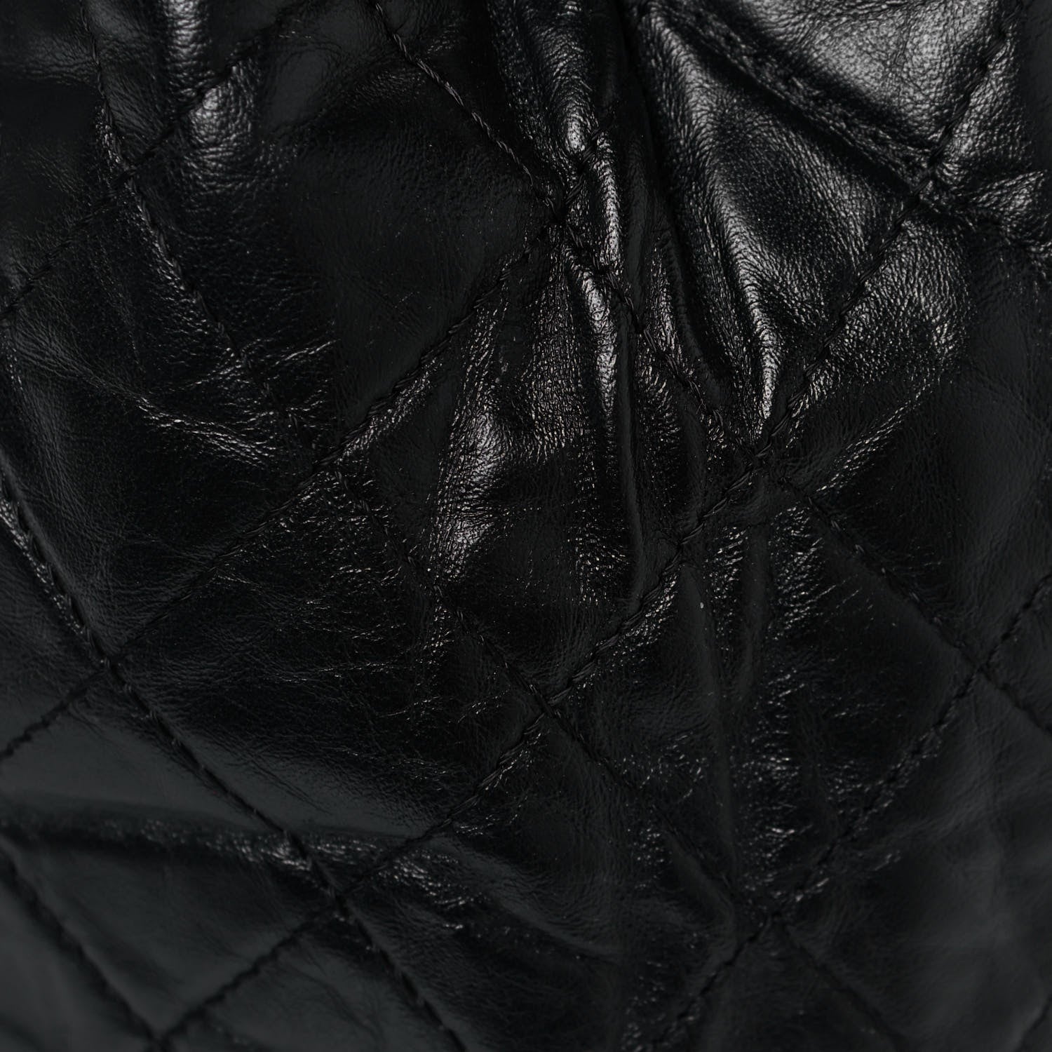 Chanel Aged Calfskin Quilted Gabrielle Backpack Black 16 of 18