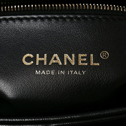 Chanel Lambskin Quilted Small Trendy CC Flap Dual Handle Bag Black 6 of 10