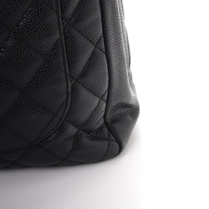 Chanel Caviar Quilted Grand Shopping Tote GST Black 13 of 15