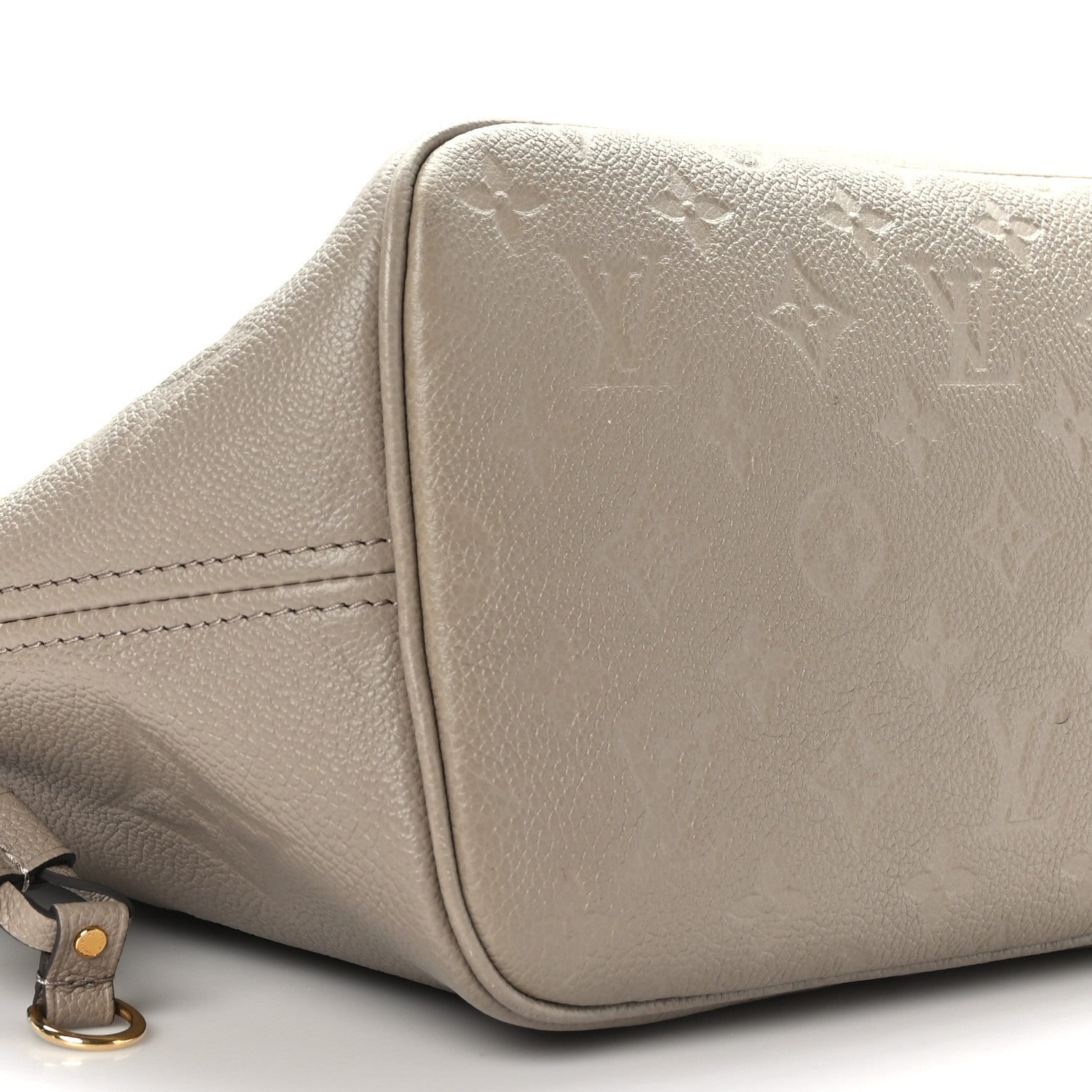 Louis Vuitton Empreinte Monogram Giant Neverfull MM Tourterelle 8 of 9