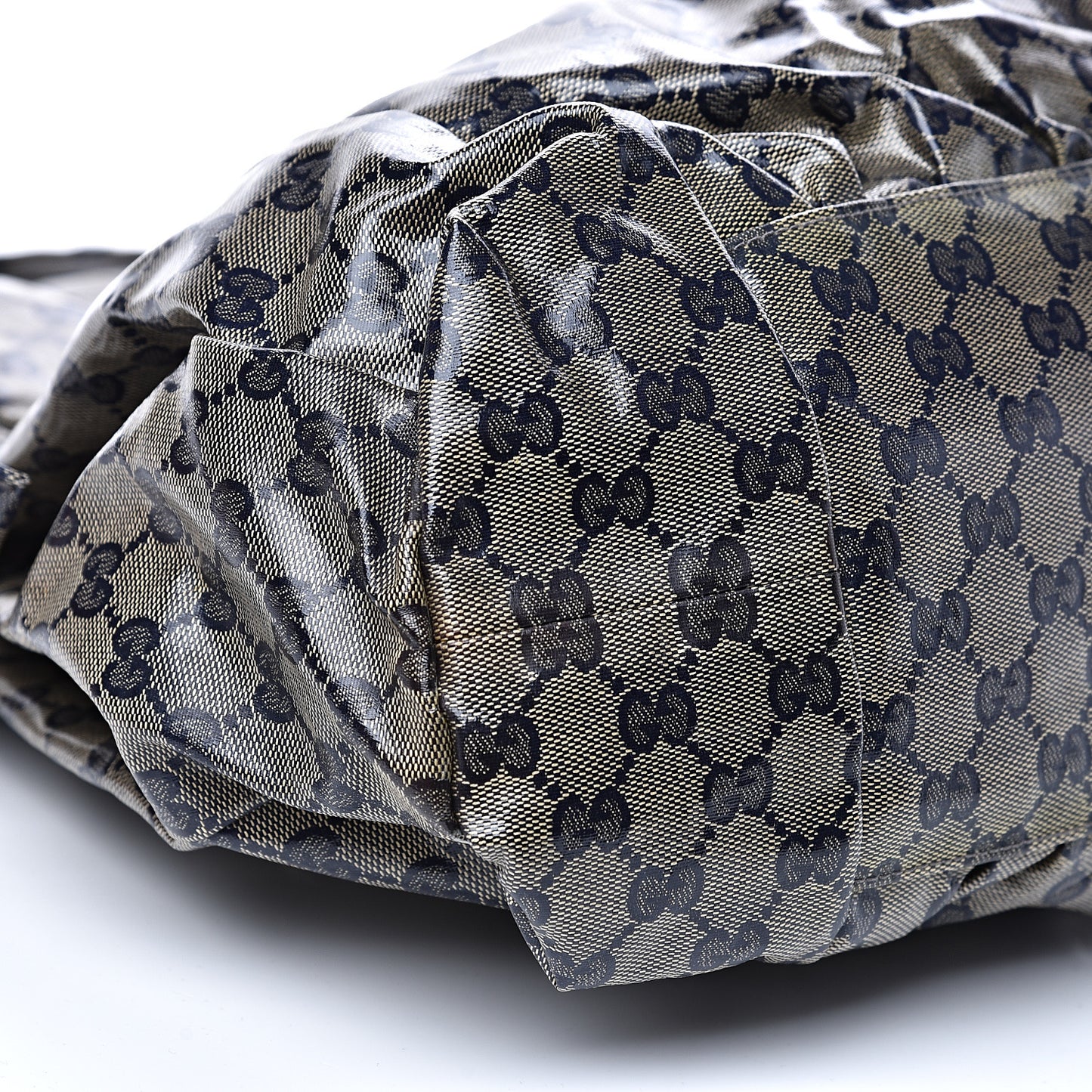 Crystal Monogram Hysteria Tote Navy Blue