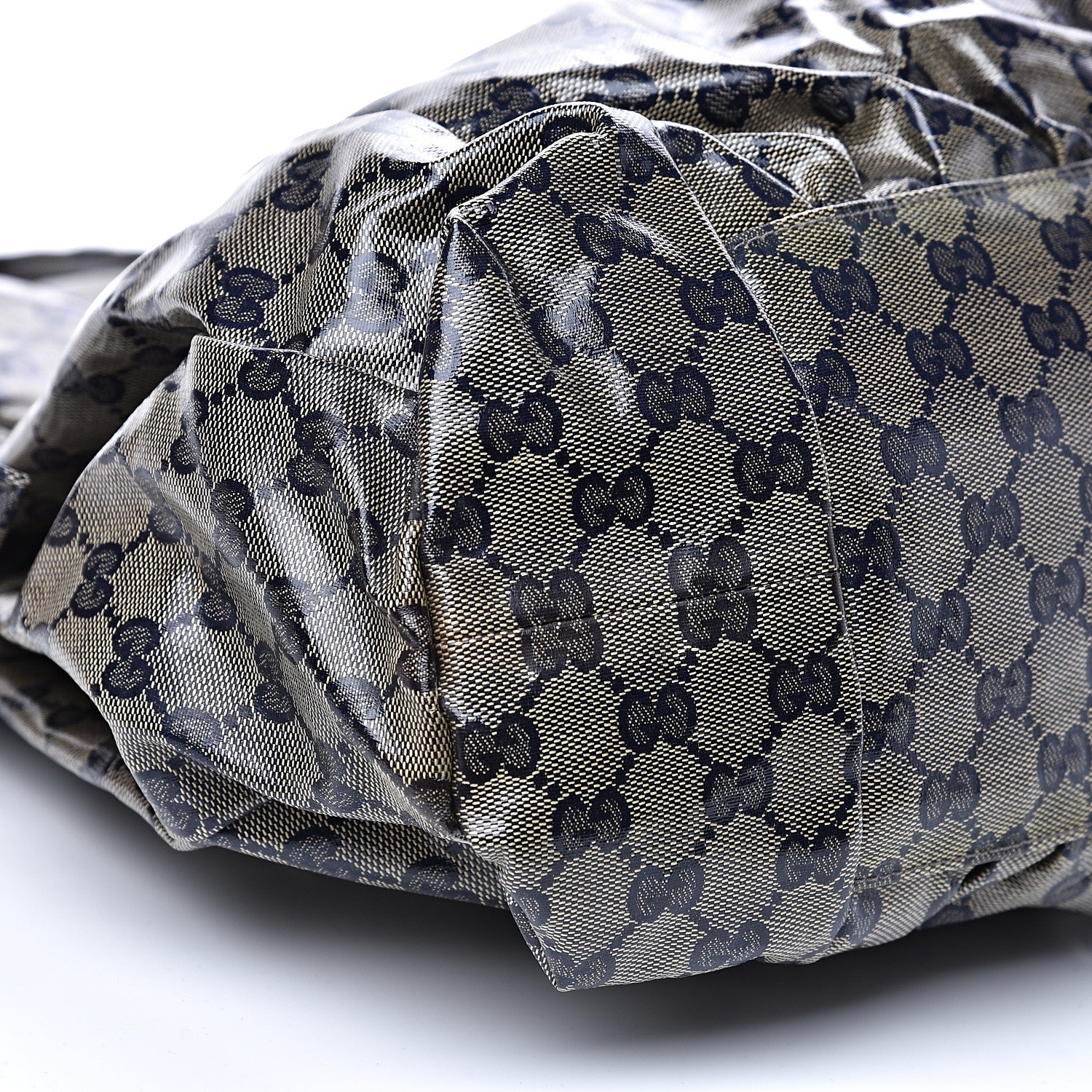Gucci Crystal Monogram Hysteria Tote Navy Blue 7 of 10