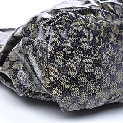 Gucci Crystal Monogram Hysteria Tote Navy Blue 7 of 10