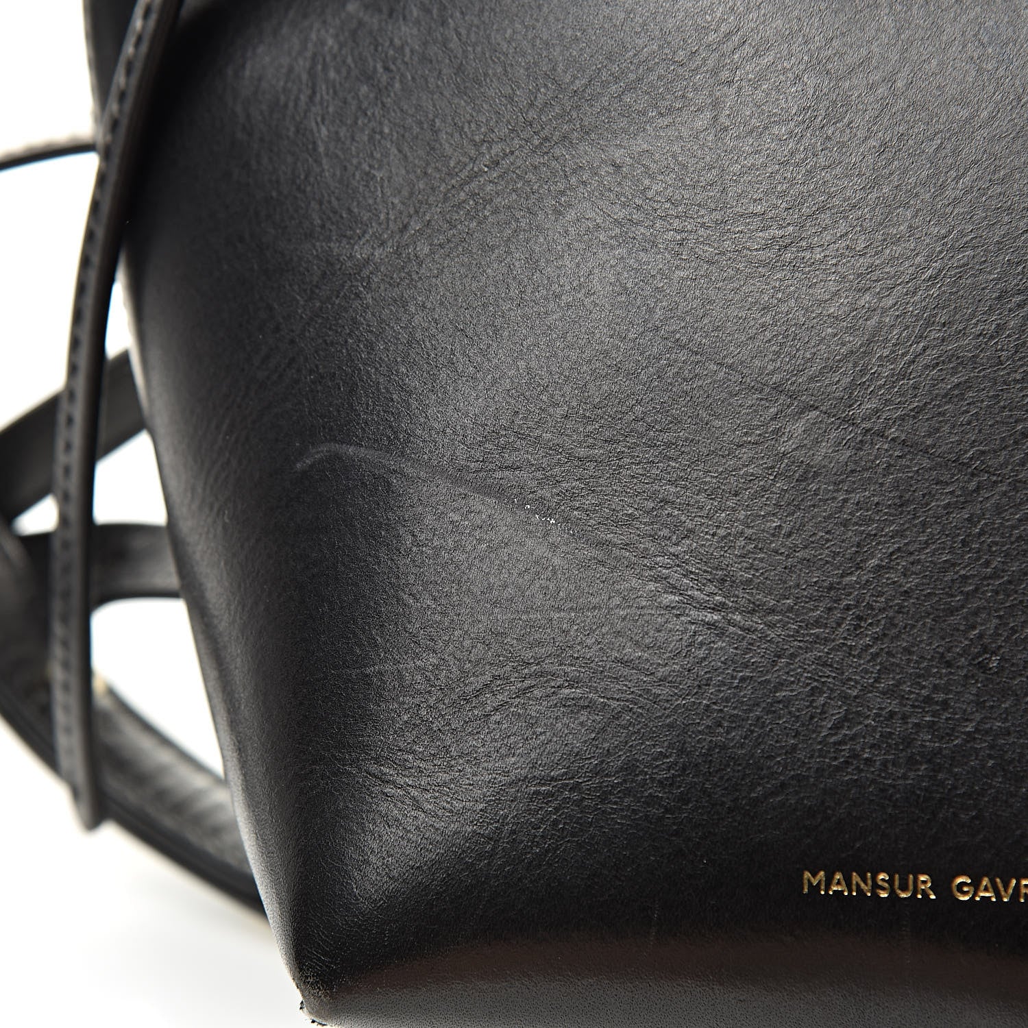 Mansur Gavriel Calfskin Mini Mini Bucket Bag Black Flamma 15 of 16